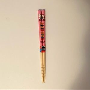Hello Kitty Pink Mini Chopsticks